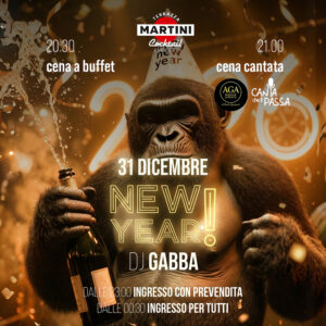 CAPODANNO TERRAZZA MARTINI 31-12-25 - Cena a buffet